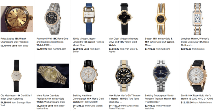 gold watches