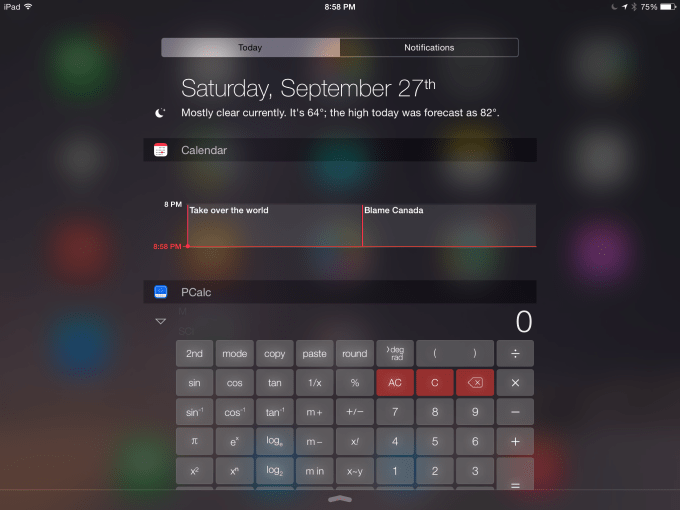 PCalc-widget