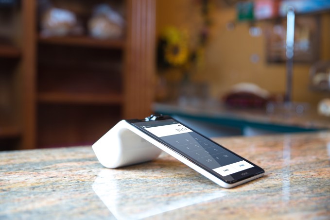 Poynt - Merchant screen on counter