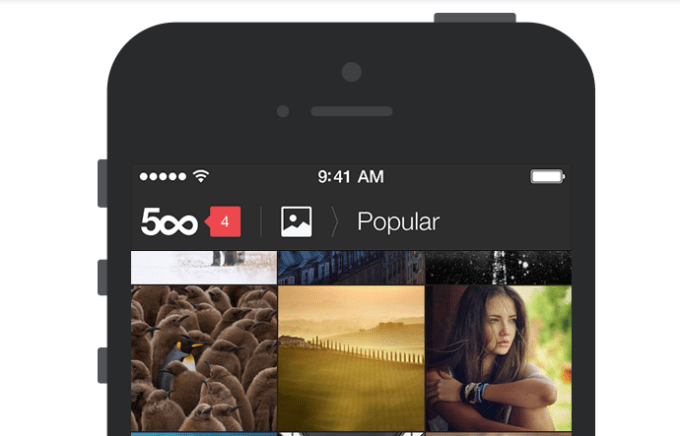 500px iOS