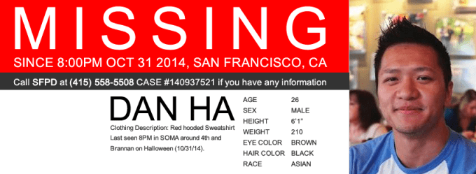 danhamissingsince8pm10312014lastseensomasanfranciscowearingaredhoodiecall4155531373casenumber140937521-facebookbanner