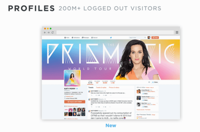 Logged Out Profiles