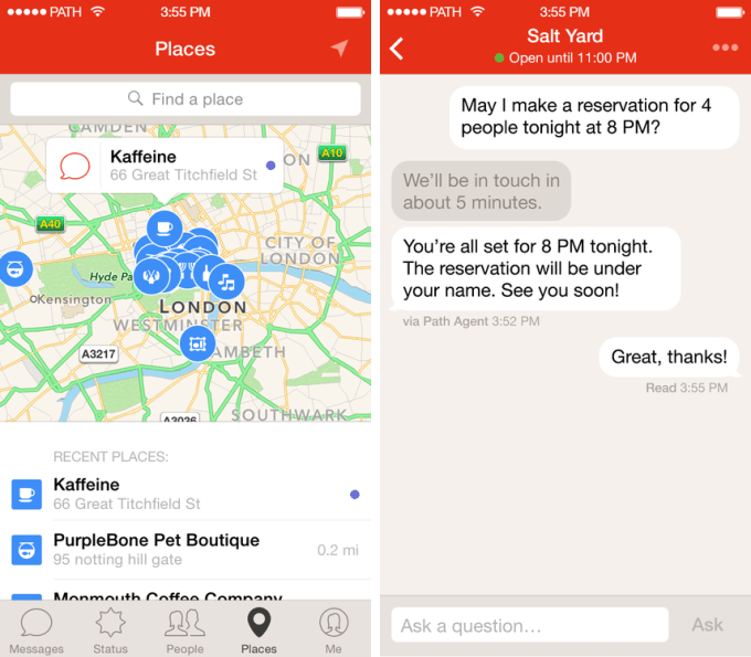 path talk places