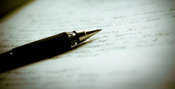 pen and paper