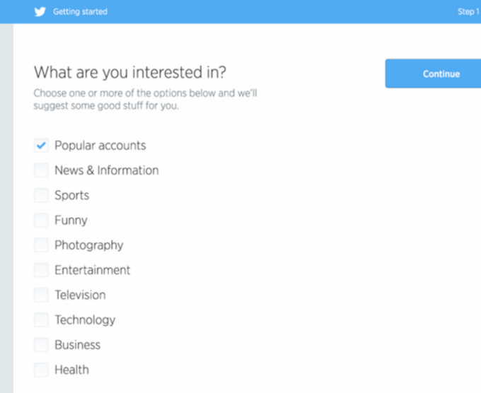 Twitter Instant Timeline