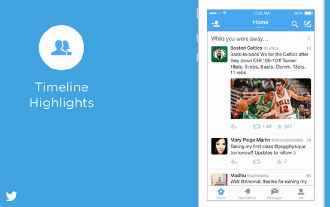 Twitter While You Were Away