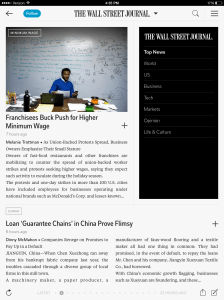 wsj on flipboard