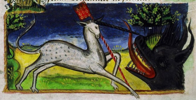 unicorn dragon