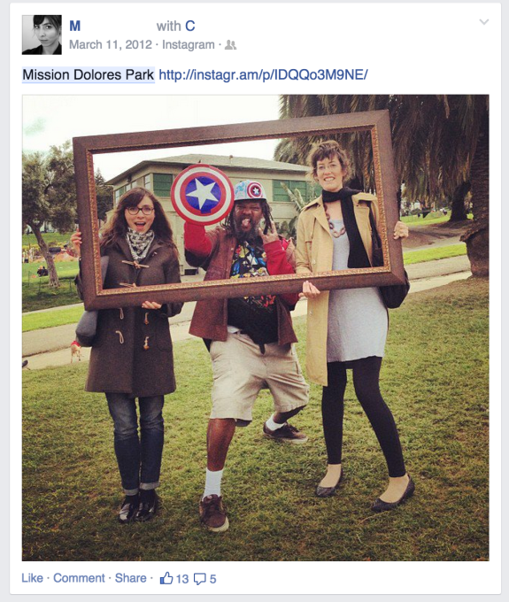 Facebook Posts Dolores Park