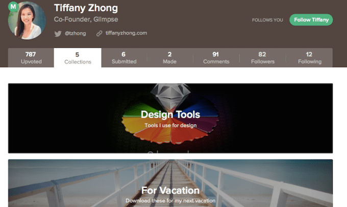 Product Hunt Collections