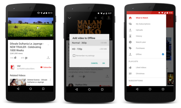 youtube offline
