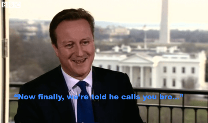 he calls you bro