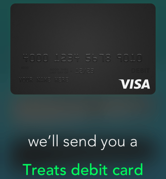 Treats Card