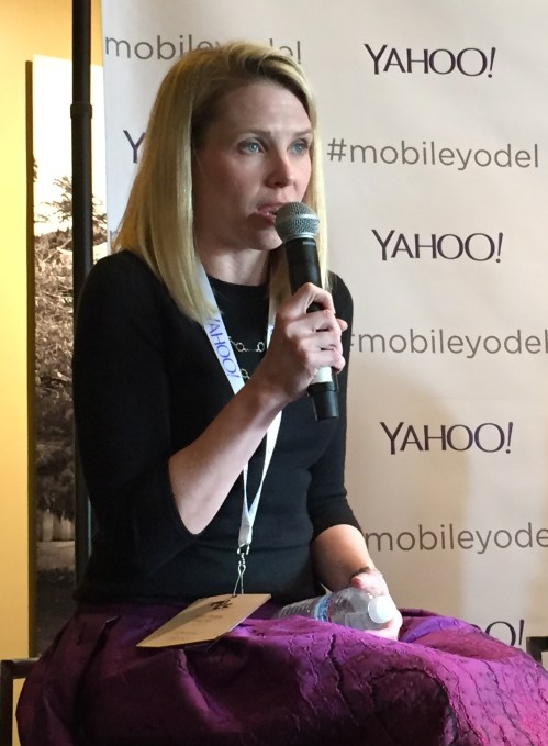 Marissa Mayer Press Conference