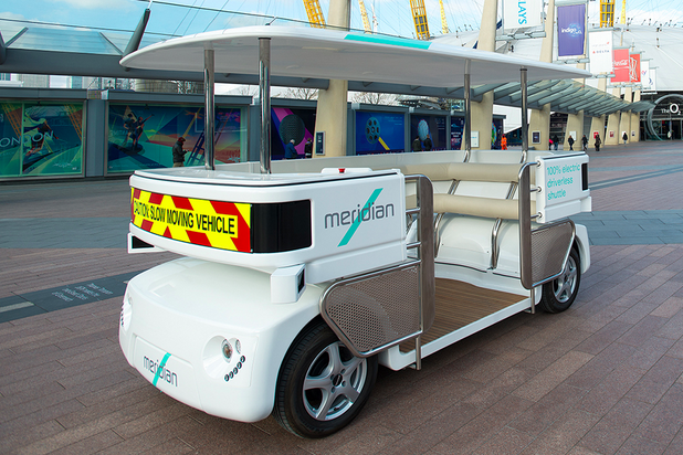 Driverless shuttle Greenwich