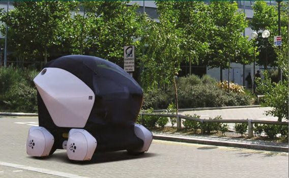 Milton Keynes driverless car