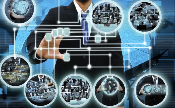 Network of connected things.
