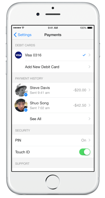 Pay Settings