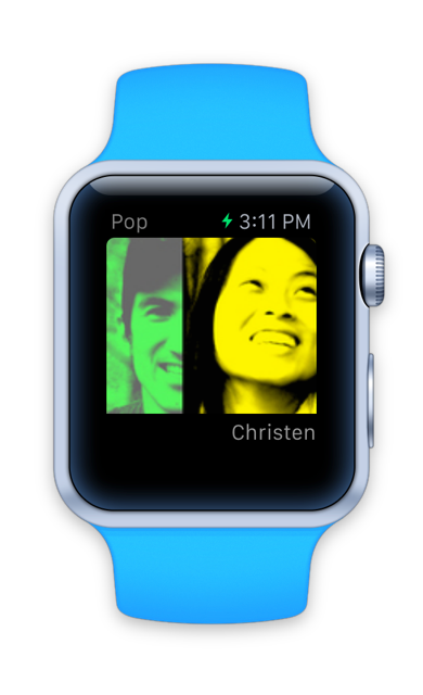 pop-messaging app