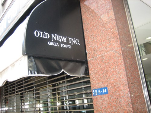 Shop called Old New, Inc. in Japan