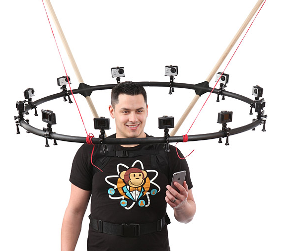 ThinkGeek's 360u00b0 Selfie Rig 