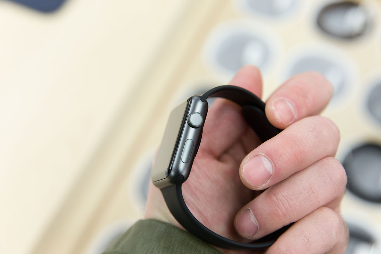 Black Aluminum Apple Watch 