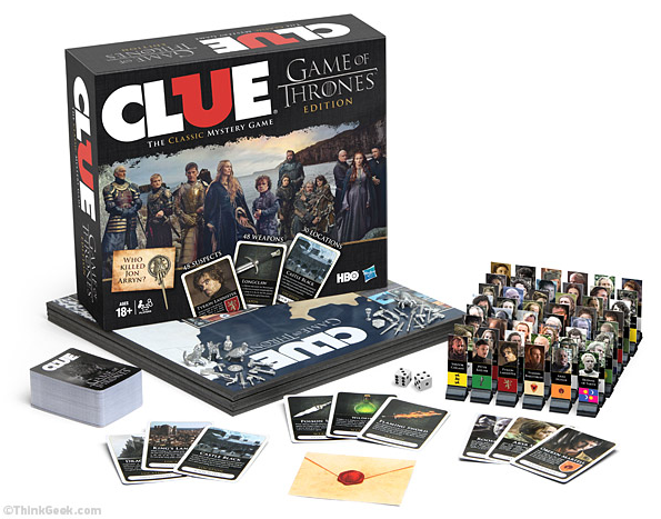 ThinkGeek's Game Of Thrones Clue 