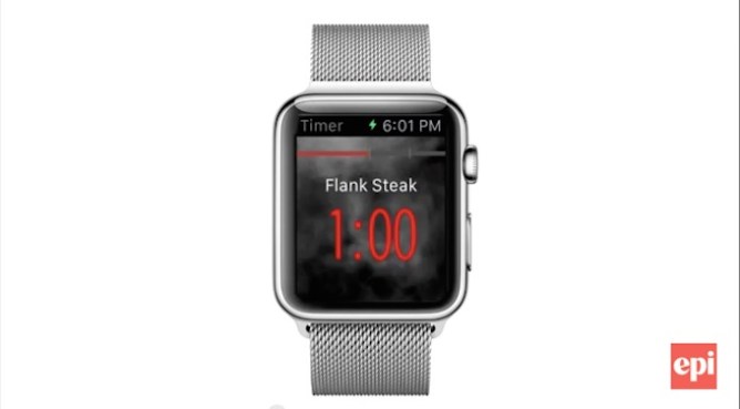 epicurious smart timer