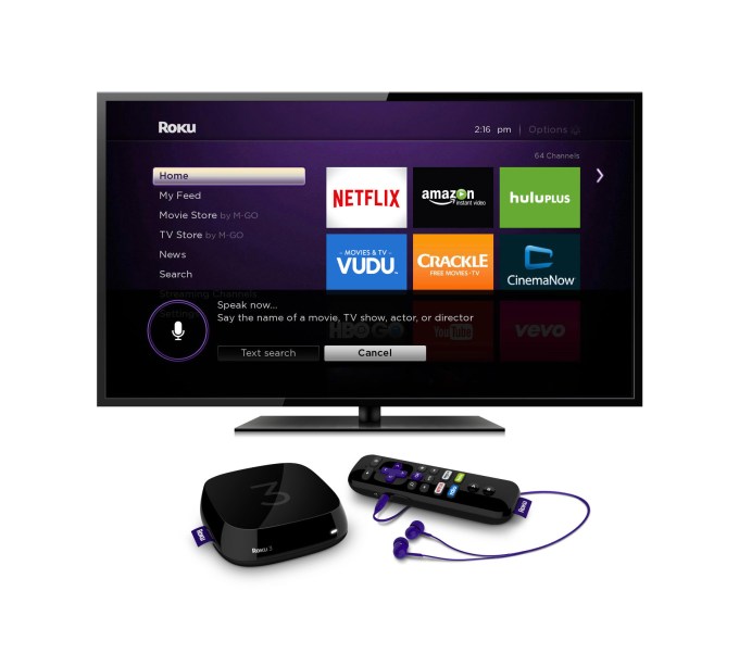 Roku 3 Voice Search