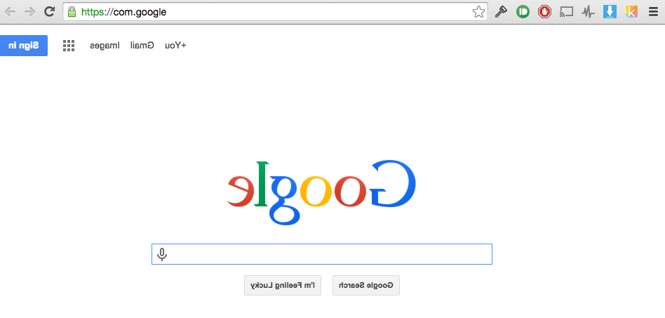 Google Goes Backwards 