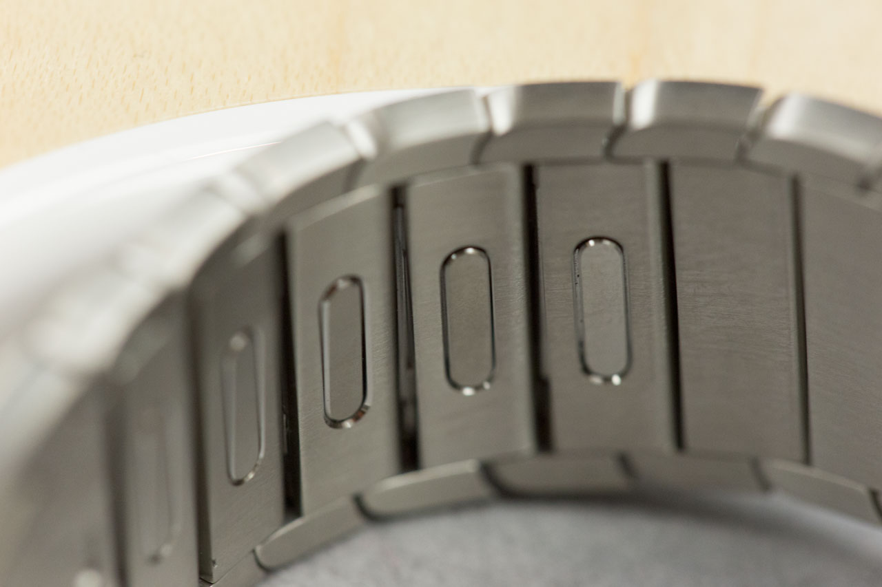 Steel Link Bracelet Release Buttons 