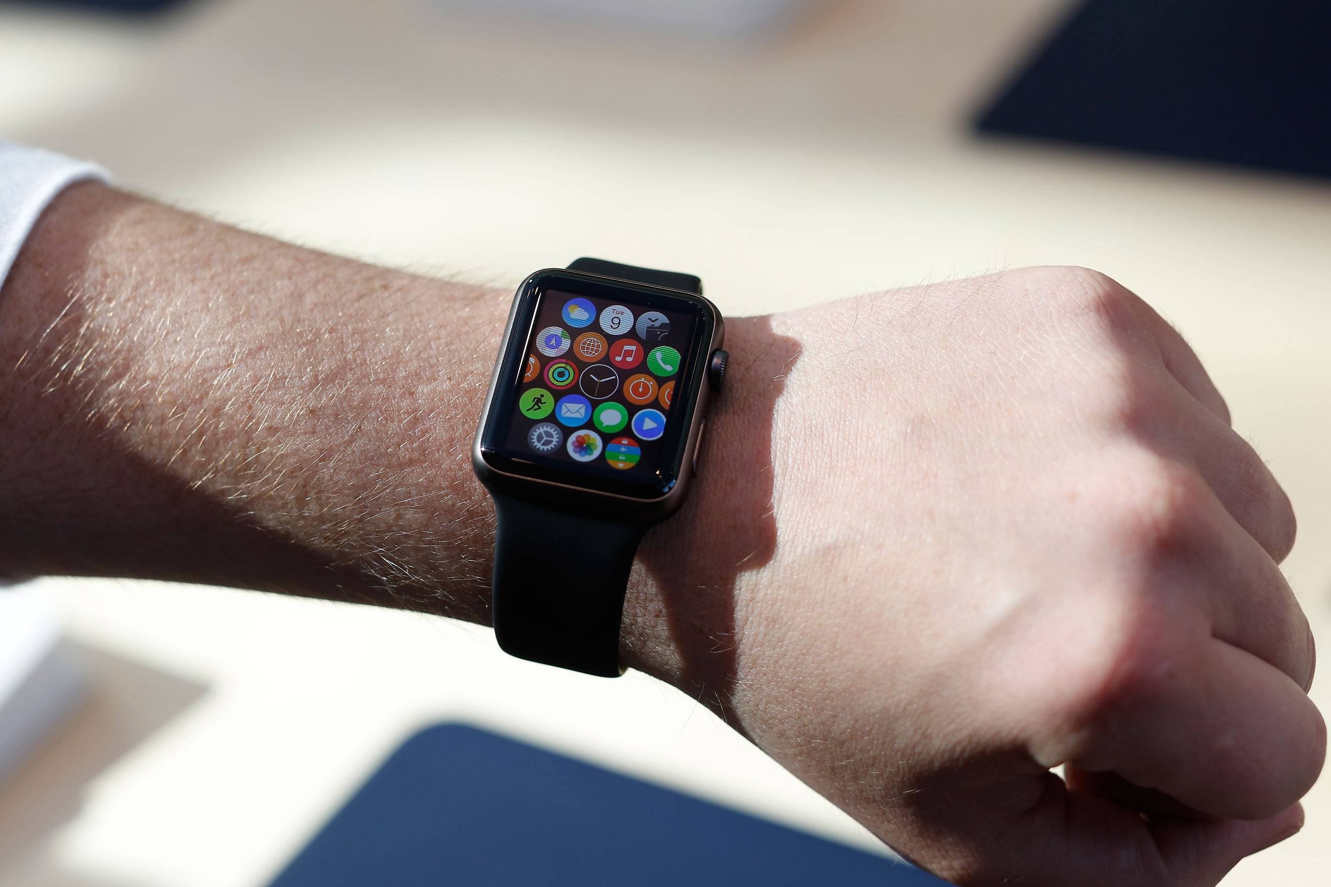 apple watch app view