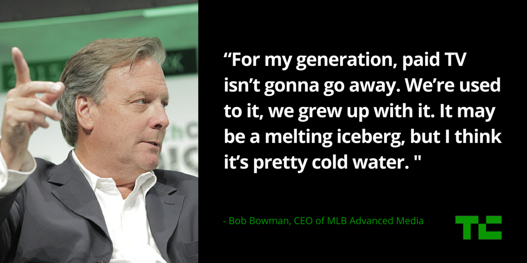Bob Bowman of MLB