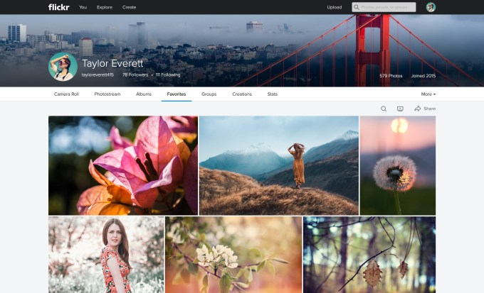 Flickr_Web_Favorites