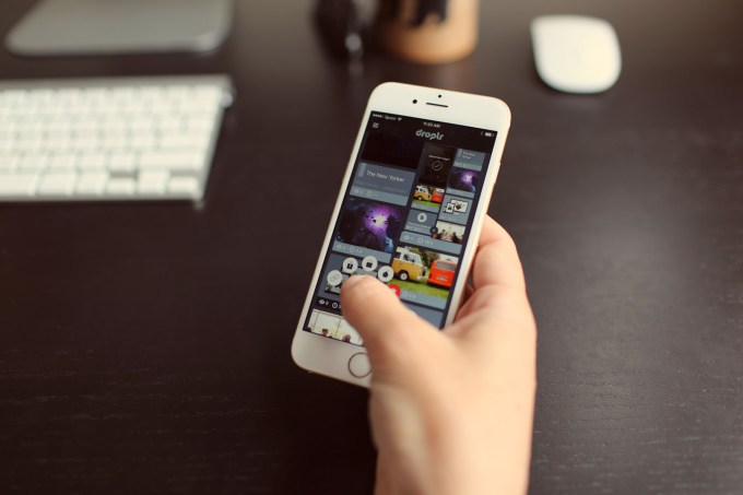 Droplr iPhone