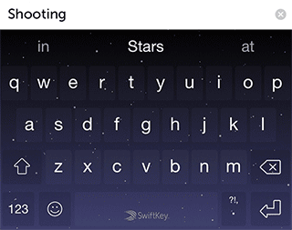Shooting Stars theme GIF