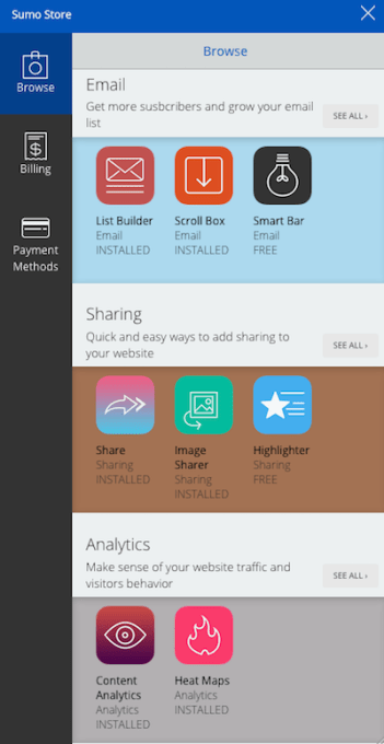 sumome app store