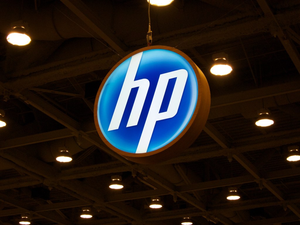 HP booth at Mac World 2011.