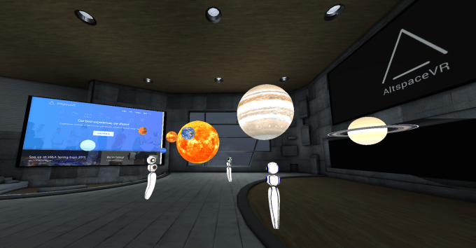 Altspace VR Chat Room