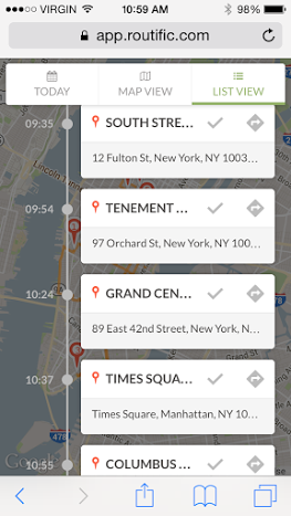 Routific Mobile