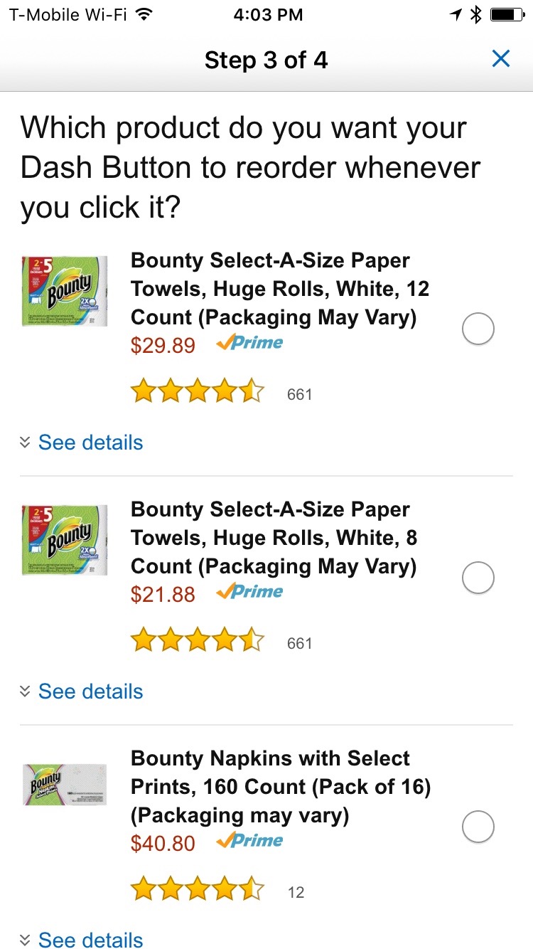 Pick Your Product 