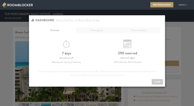 Roomblocker---Dashboard
