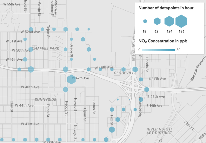 Street Pollution Map