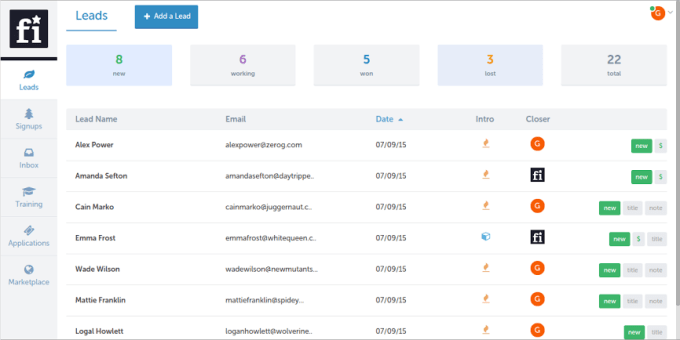 GrowSumo screenshot