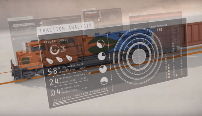 GE Predix looks at a variety of data to help predict when parts of large industrial equipment like this locomotive will wear out.
