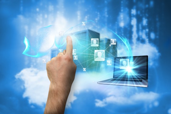 Storage and servers in cloud.