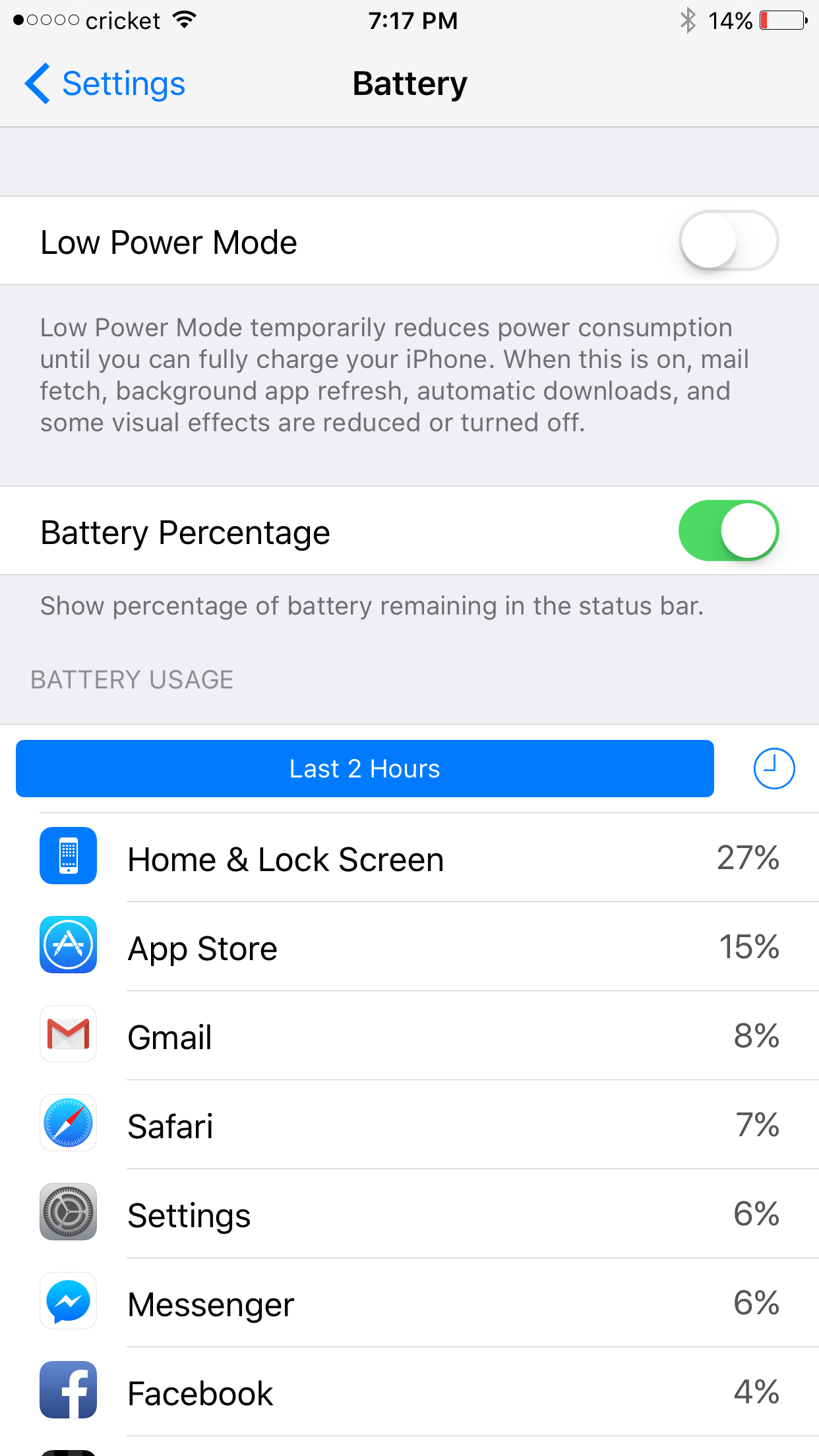 Low Power Mode 