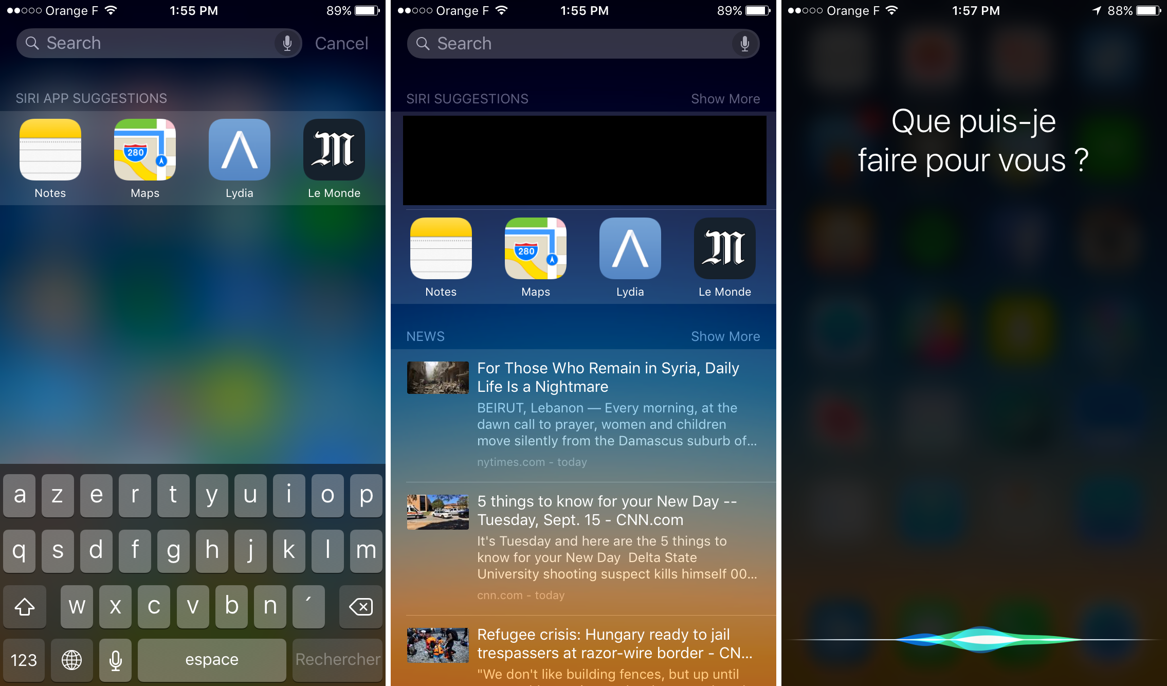 iOS 9 - Proactive