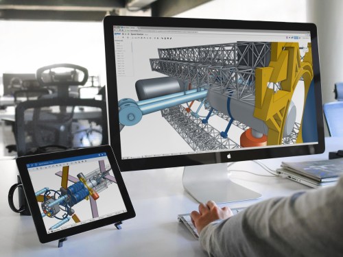 Onshape professional CAD runs on both Mac OS and iOs.