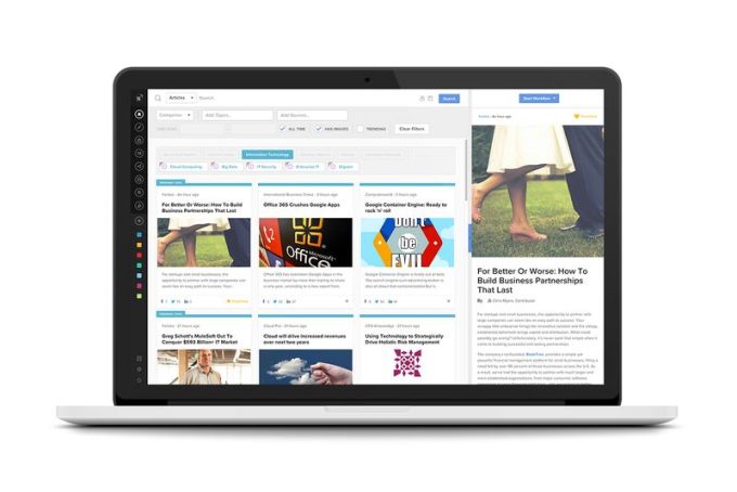 newscred screenshot